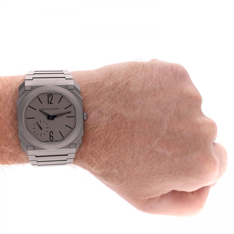 Afbeelding 13 van Bvlgari Octo Finissimo 40mm 102713; (Ultra Plat) Automatisch Heren Horloge