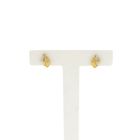Image 1 of Two-tone gold stud earrings