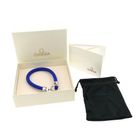 Image 2 of Omega Sailing Bracelet; Fresh Blue; Rubber; XL 23 cm