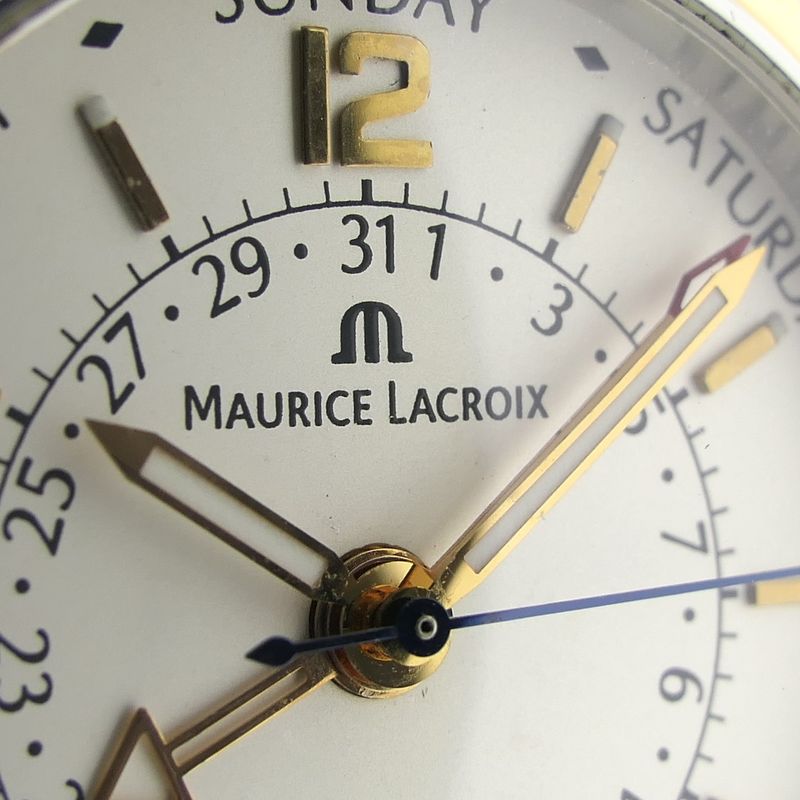 Image 5 of Maurice Lacroix Masterpiece 'Clinq Aiguilles' 27857; Automatic 18k. gold/steel watch