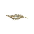 Image 1 of Vintage gold feather brooch