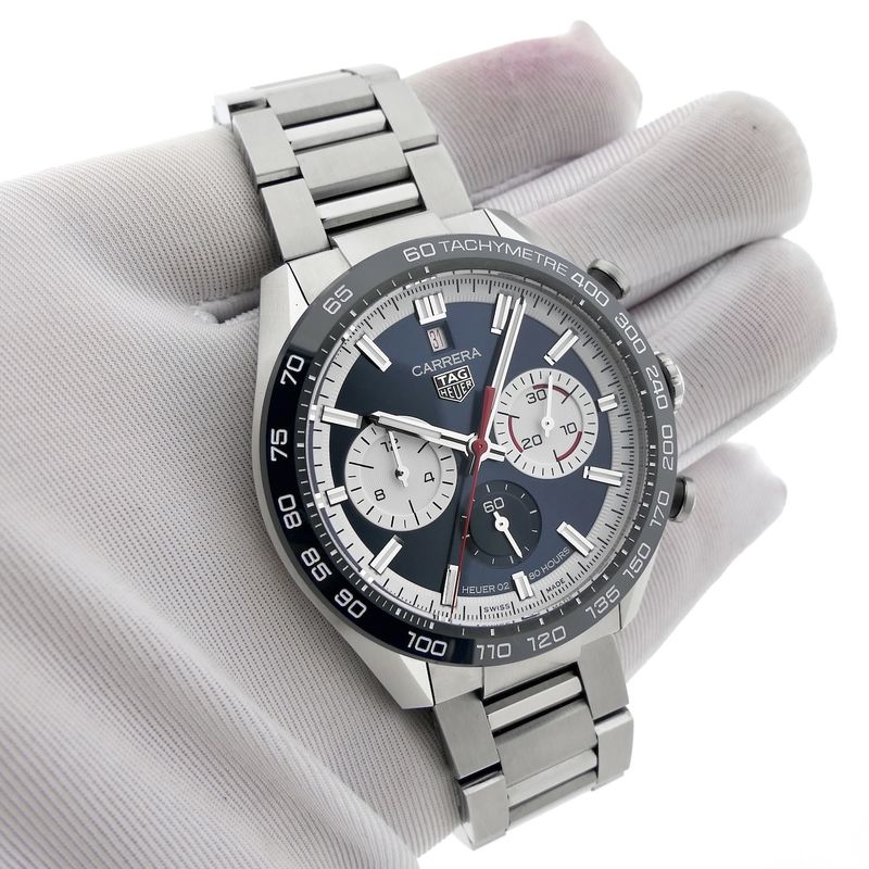 Image 5 of TAG Heuer Carrera '160 Years Anniversary' Limited Edition; Chronograph men's watch