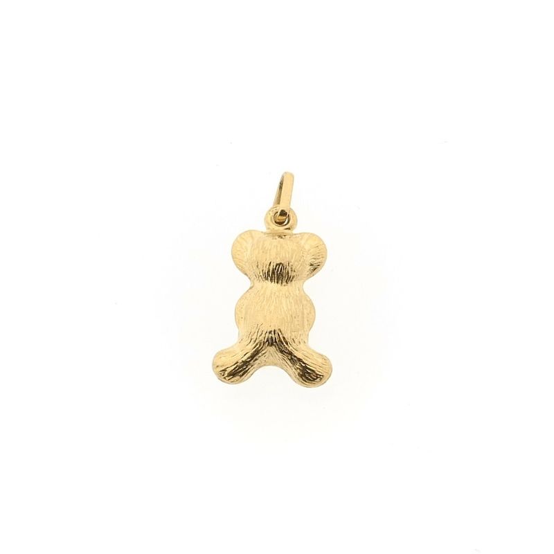 Image 6 of Gold pendant of a bear