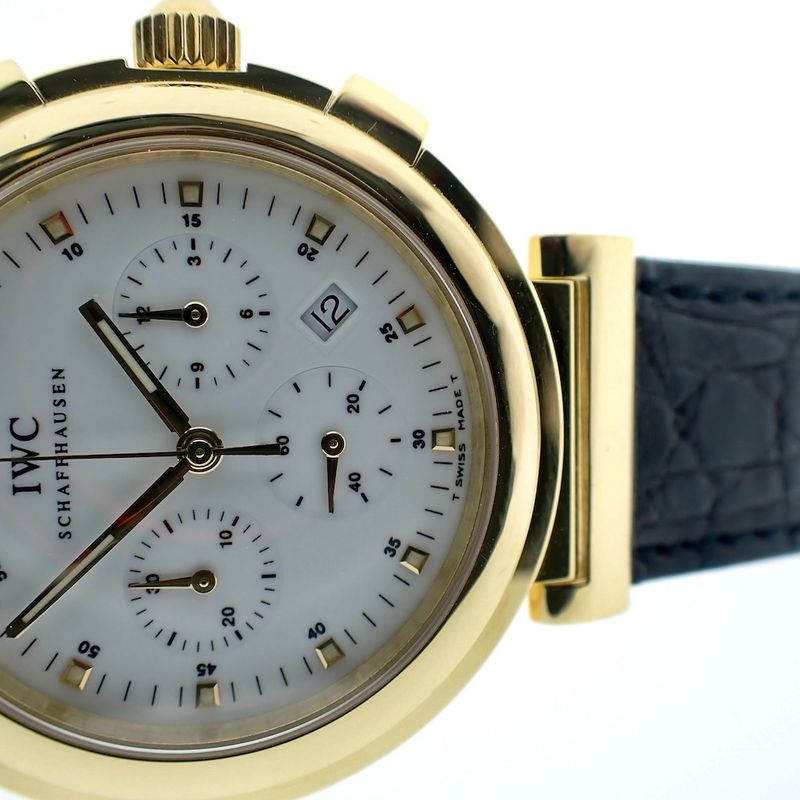 Image 9 of IWC Da Vinci SL Chronograph; 18k. men's watch