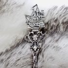 Image 5 of Silver birth spoon; Old Dutch from 1922