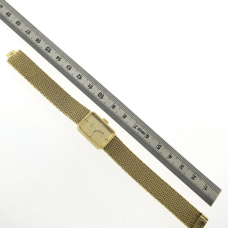 Image 16 of Omega De Ville 8197; 18k gold women's watch