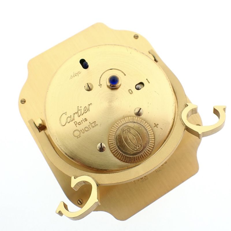 Image 8 of Cartier Santos Pendule; Table Clock