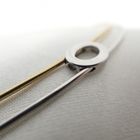 Image 6 of 18K Two-tone gold necklace with pearls | 40.0 cm