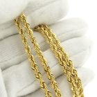 Image 8 of Gold twisted link chain