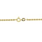 Image 4 of Gold long twisted link chain