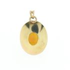 Image 5 of Vintage gold pendant with citrine
