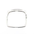 Image 2 of White gold bracelet with diamond; Size XS