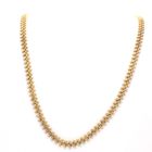 Image 1 of Golden fantasy link necklace | 47 cm