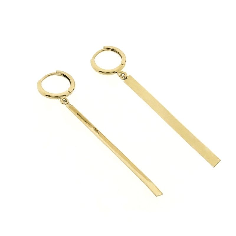 Image 6 of Gold long earrings
