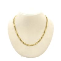 Solid gold gourmet link chain