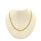 Image 1 of Solid gold gourmet link chain