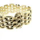 Image 4 of Gold Bismarck link bracelet | 21 cm