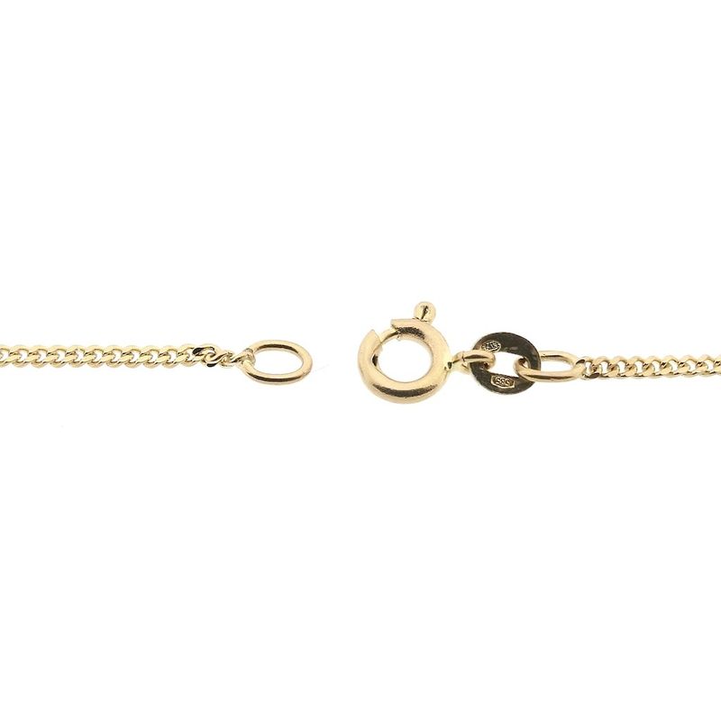 Image 2 of Gold gourmet link chain | 60 cm
