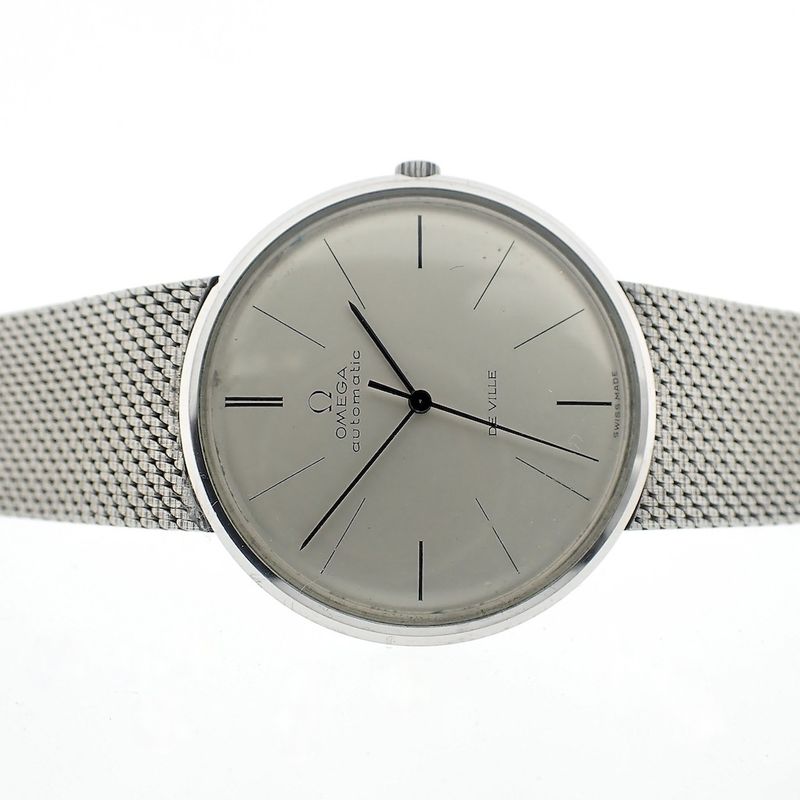 Image 3 of Omega Deville; Automatic 18k white gold men's watch