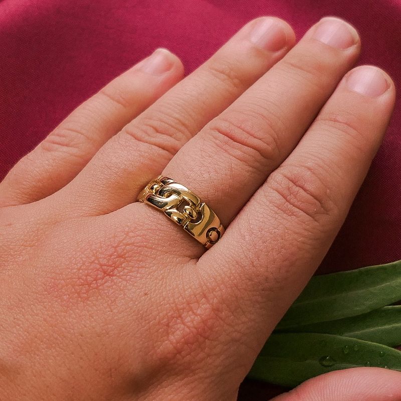 Image 4 of 18 carat gold fantasy ring