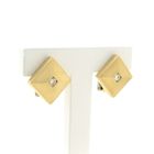 Image 3 of Gold stud earrings with diamond | 0.26 ct.