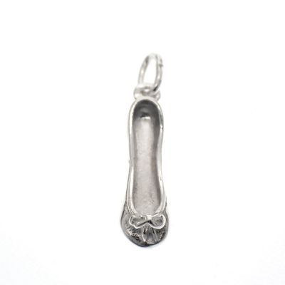 Image 1 of Silver charm; Ballerina