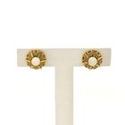 Image 1 of Gold stud earrings with pearl