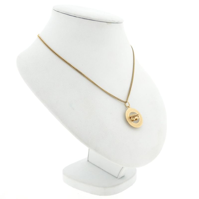 Image 6 of Gold Cable Car Pendant; San Francisco