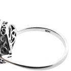 Image 11 of 18-karat white gold vintage cocktail ring with 1.96 ct. diamonds.