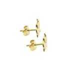 Image 9 of Gold elephant stud earrings
