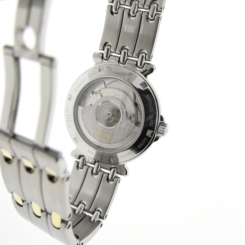 Image 14 of Pequignet Moorea 'Power Reserve'; Automatic gold/steel watch