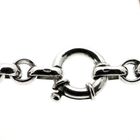 Image 6 of Silver jasseron necklace | 44 cm