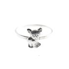 Image 6 of Silver children's ring with cat