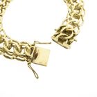 Image 5 of Solid gold Prince of Wales link bracelet.