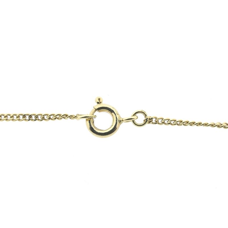 Image 4 of Gold gourmet link chain | 51 cm