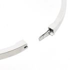 Image 7 of White gold bracelet with jade and diamond 0.035 ct.