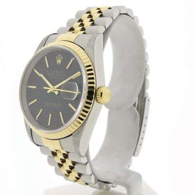 Image 2 of Rolex Datejust 16233; Automatic Gold/Steel Watch