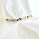 Image 2 of Two-tone gold fantasy link bracelet