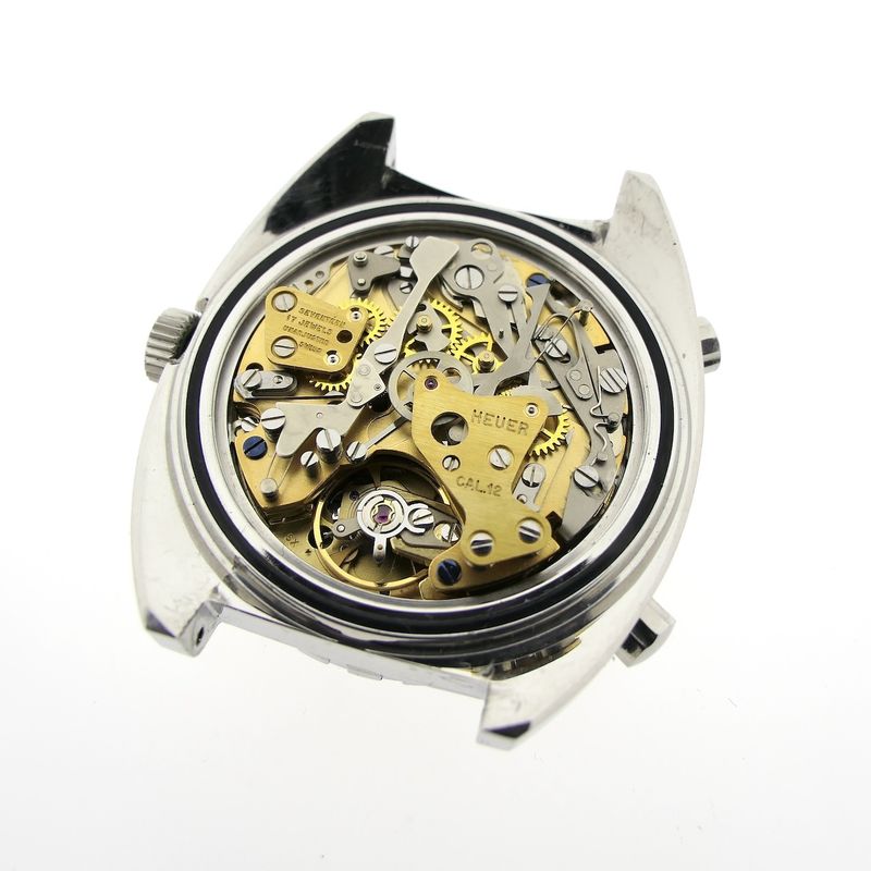 Image 11 of Heuer Autavia 1163; Vintage chronograph men's watch