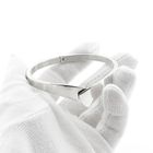 Image 5 of Silver Slave Bracelet; Size M