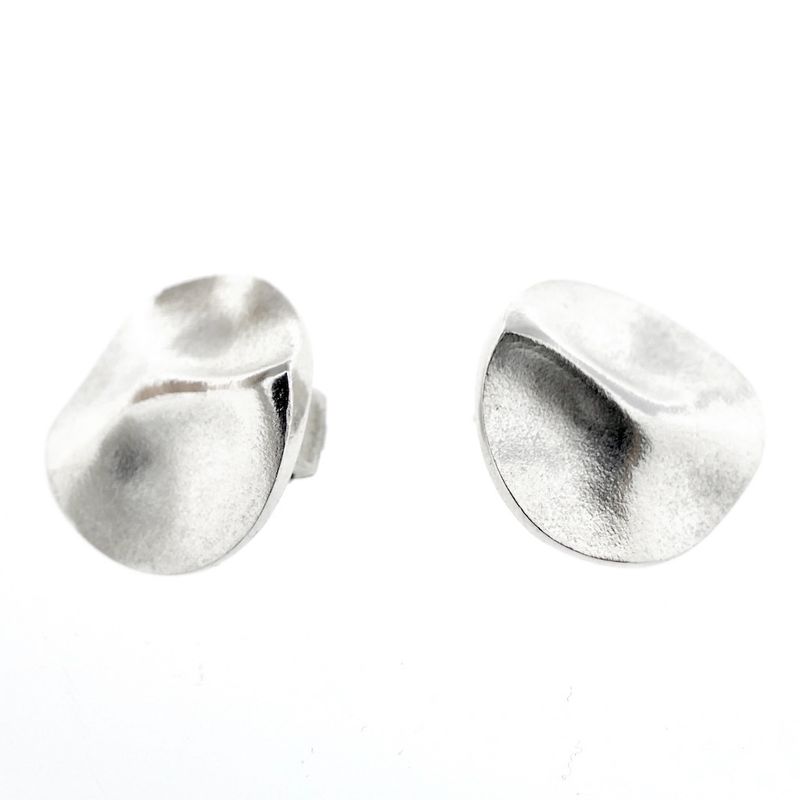 Image 4 of Silver Triangulum earrings | Lapponia