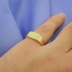 Image 4 of Gold men's ring with diamond | 0.005 ct.