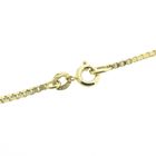 Image 6 of Long gold Venetian link chain