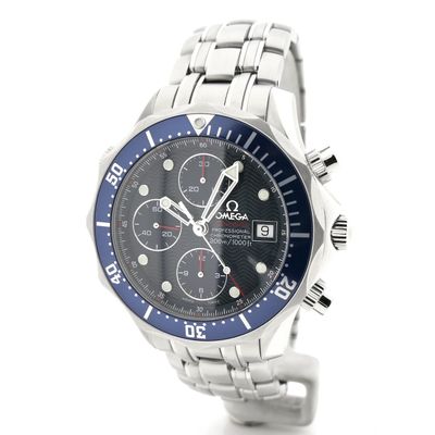Omega Seamaster Diver 300m 2225.80.00; Chronograph men's watch Image 1 of Omega Seamaster Diver 300m 2225.80.00; Chronograph men's watch