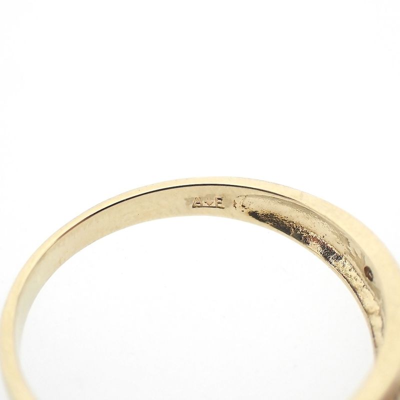 Image 4 of Gold ring with diamonds | 0.05 ct.