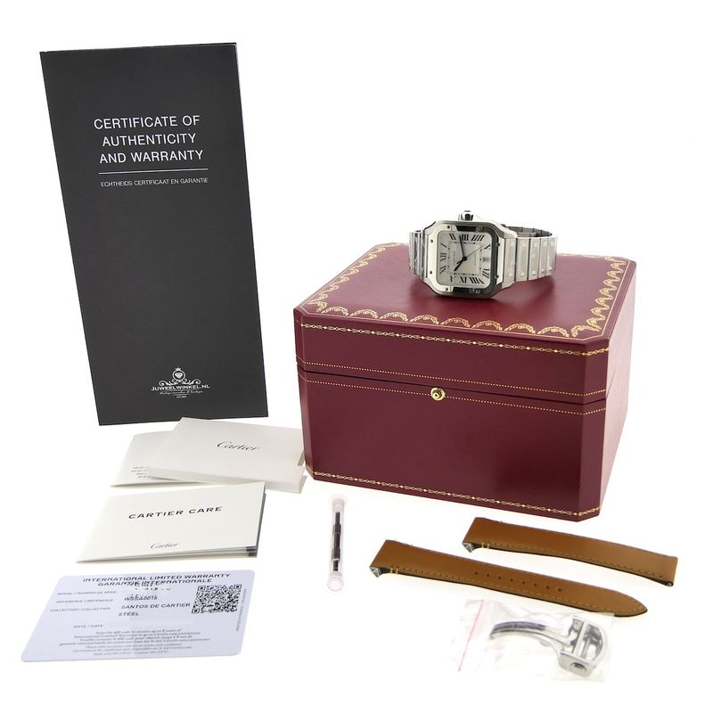 Image 4 of Cartier Santos 'Large' 4072; Automatic men's watch