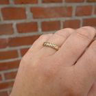 Image 9 of Gold ring with zirconia