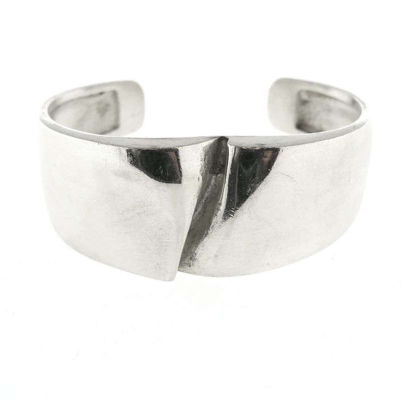 Image 3 of Silver clip bracelet Lapponia | Ø 58mm
