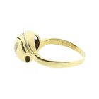 Image 7 of Gold ring with diamond; 0.09 ct.