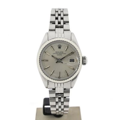 Image 1 of Rolex Date 26mm 6917; Vintage women's watch